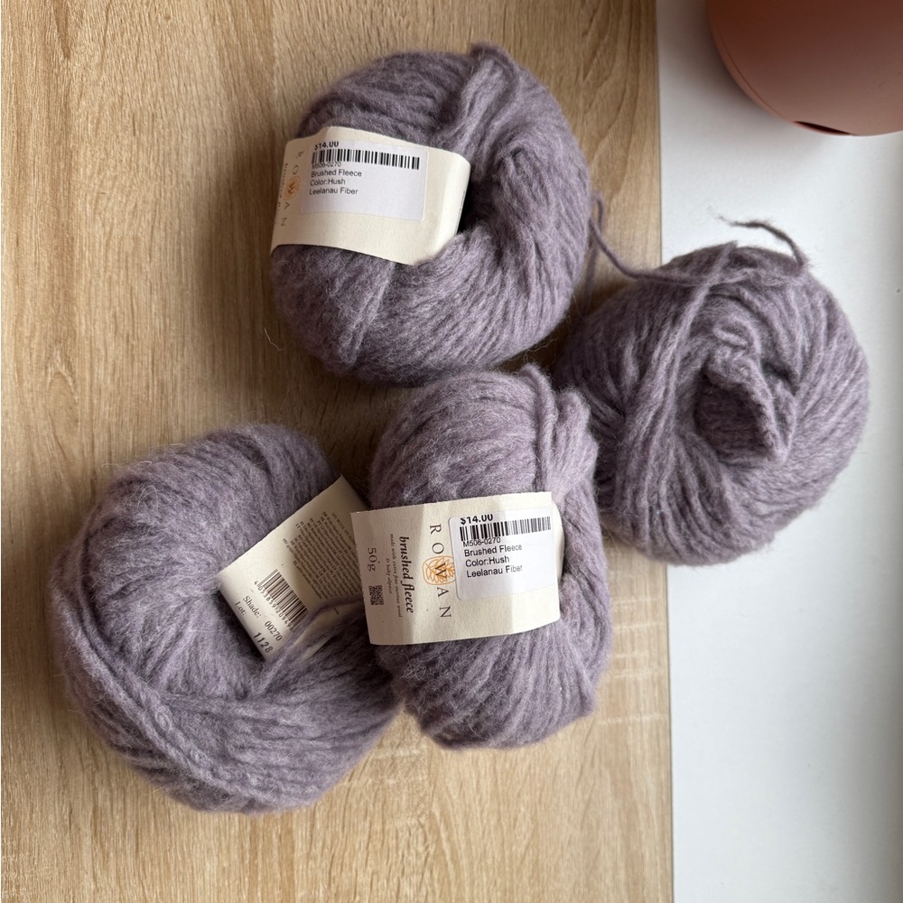 Rowan Light Purple Yarn Bundle